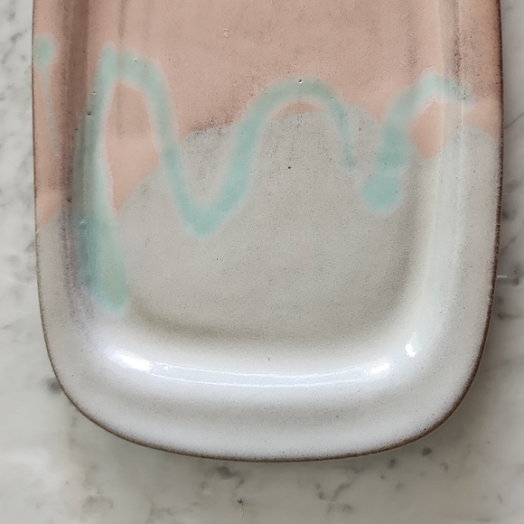 Pink & Blue Terracotta Dresser/Table Tray - Picture 2 of 10